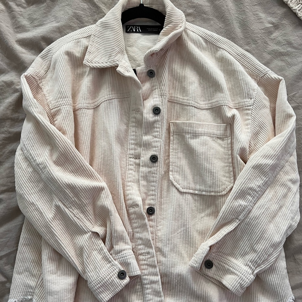 Oversized Corduroy Shacket